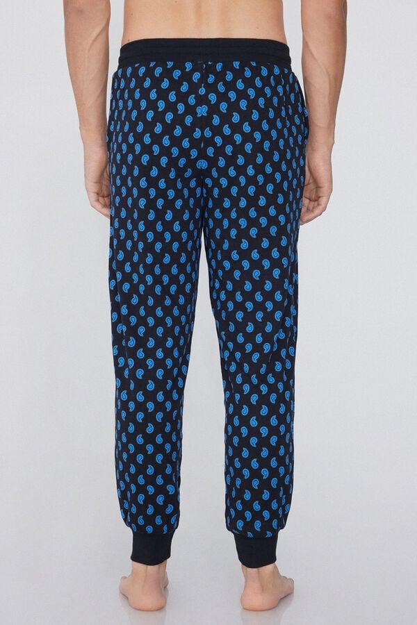 Tezenis Pantalón de Chándal de Algodón Grueso con Estampado y Bolsillos COMPRAR AHORA