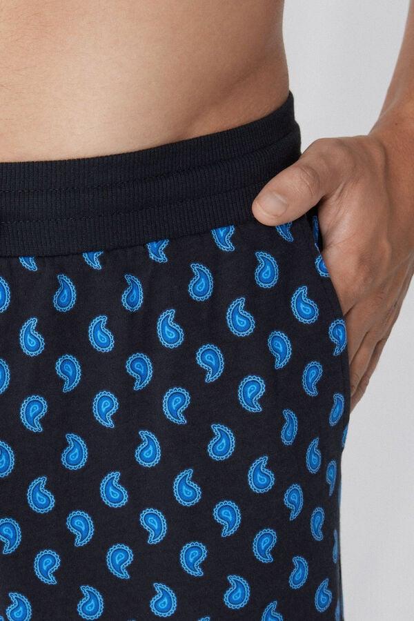 Tezenis Pantalón de Chándal de Algodón Grueso con Estampado y Bolsillos COMPRAR AHORA