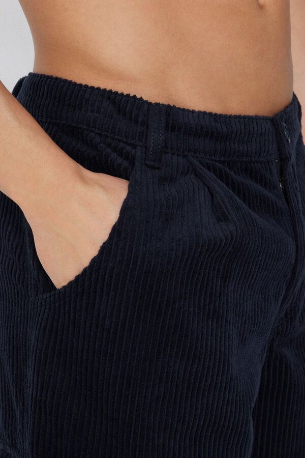 Tezenis Pantalones Largos Cargo Terciopelo Canalé Niña Promoción por tiempo limitado