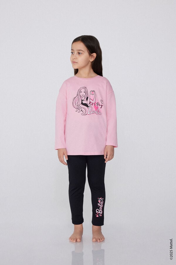 Tezenis Pijama Largo Algodón Estampado Barbie para Niña