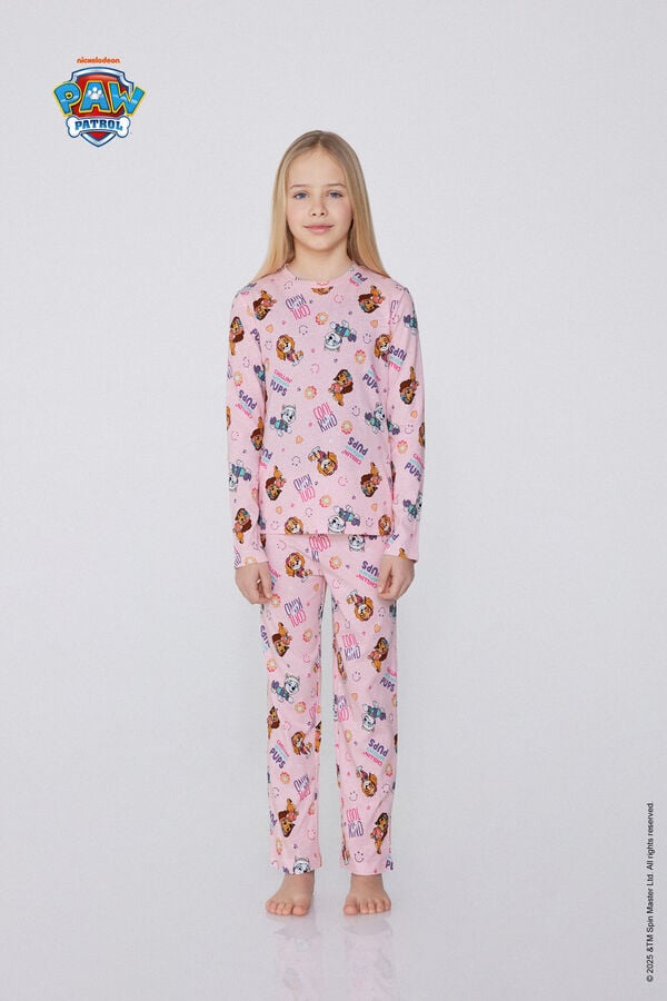 Tezenis Pijama Largo Algodón Estampado Paw Patrol Niña Outlet online