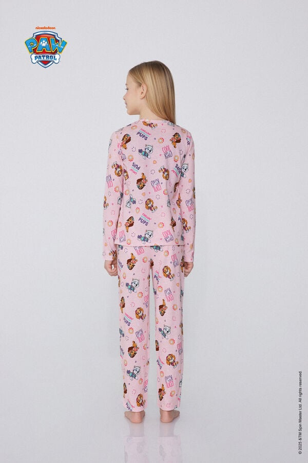 Tezenis Pijama Largo Algodón Estampado Paw Patrol Niña Outlet online