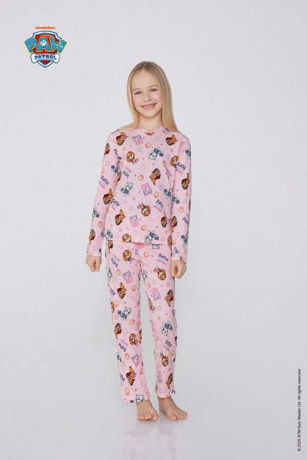 Tezenis Pijama Largo Algodón Estampado Paw Patrol Niña Outlet online