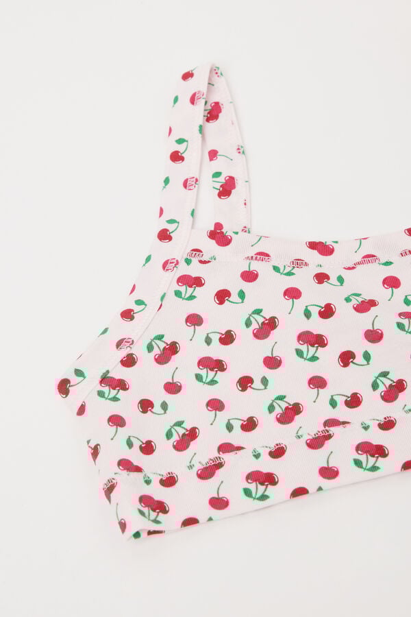 Tezenis Brasier Niña Basic de Algodón Estampado Envío gratis