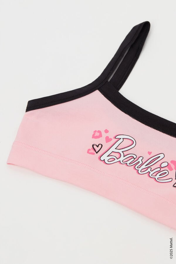 Tezenis Brasier de Algodón Estampado Barbie Niña Oferta especial
