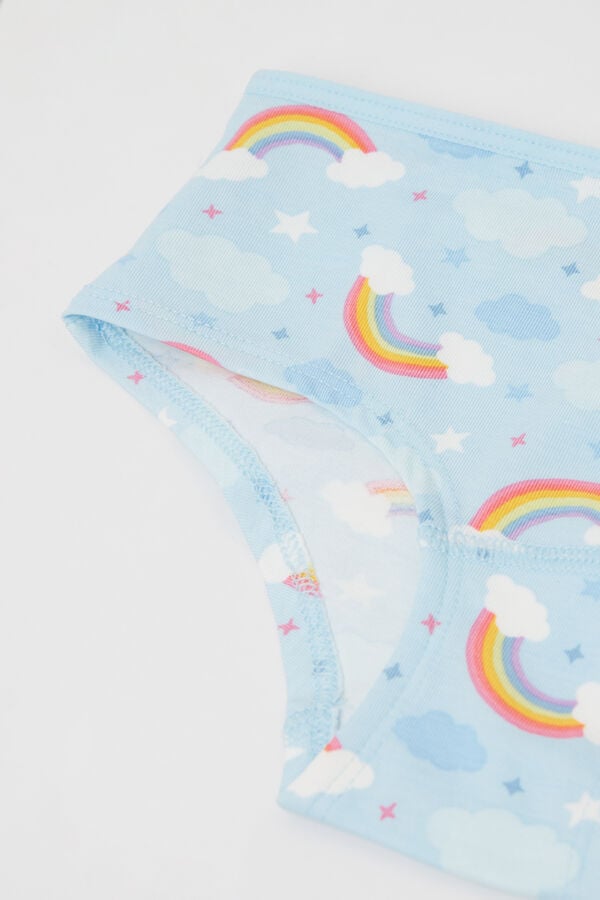 Tezenis Culotte Basic de Algodón Estampado para Niña Último día