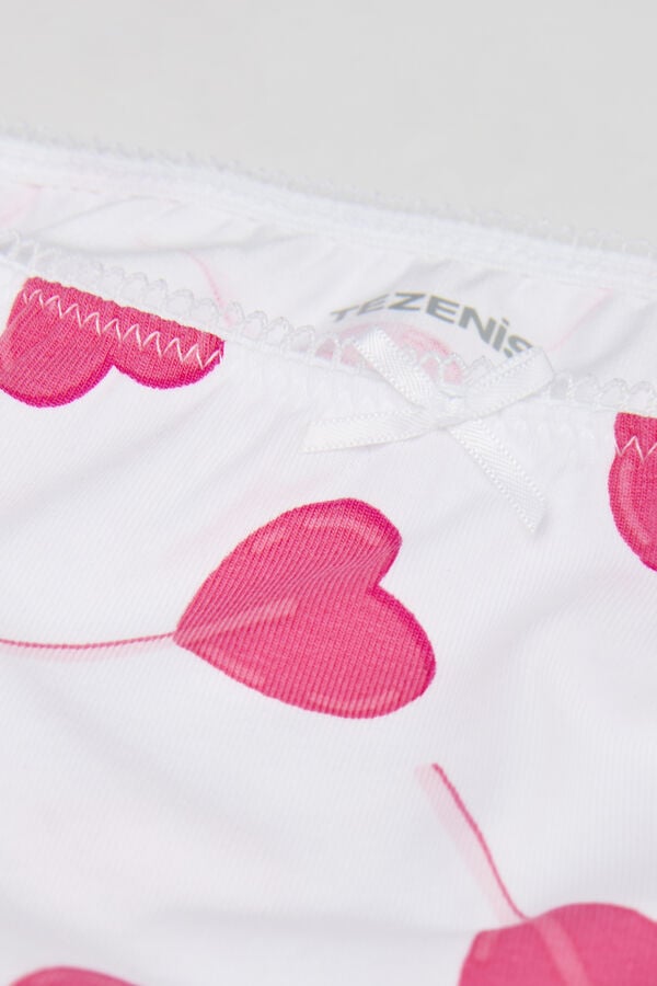 Tezenis Braguitas Basic de Algodón Estampado para Niña Precio de fábrica