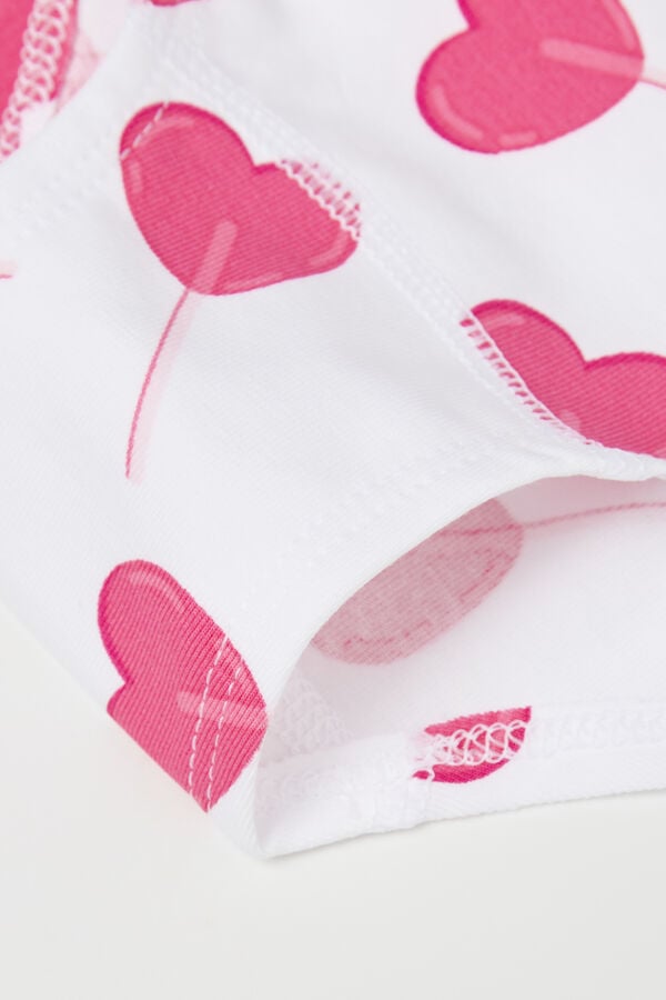 Tezenis Culotte Basic de Algodón Estampado para Niña Promoción trimestral