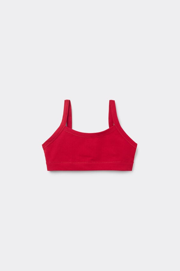 Tezenis Top sujetador básico en algodón para niña Envío internacional gratuito