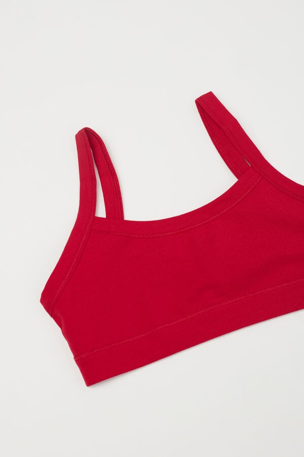 Tezenis Top sujetador básico en algodón para niña Envío internacional gratuito