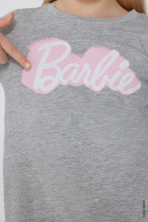 Tezenis Camiseta Manga Larga Algodón con Estampado Barbie para Niña 2025