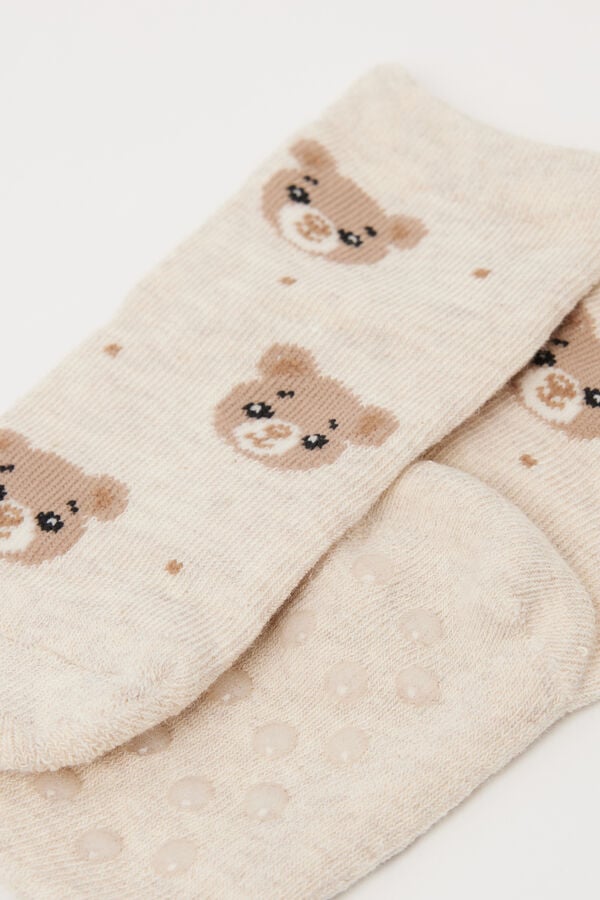 Tezenis Calcetines Antideslizantes Algodón Ligero Estampado para Bebé Los más vendidos