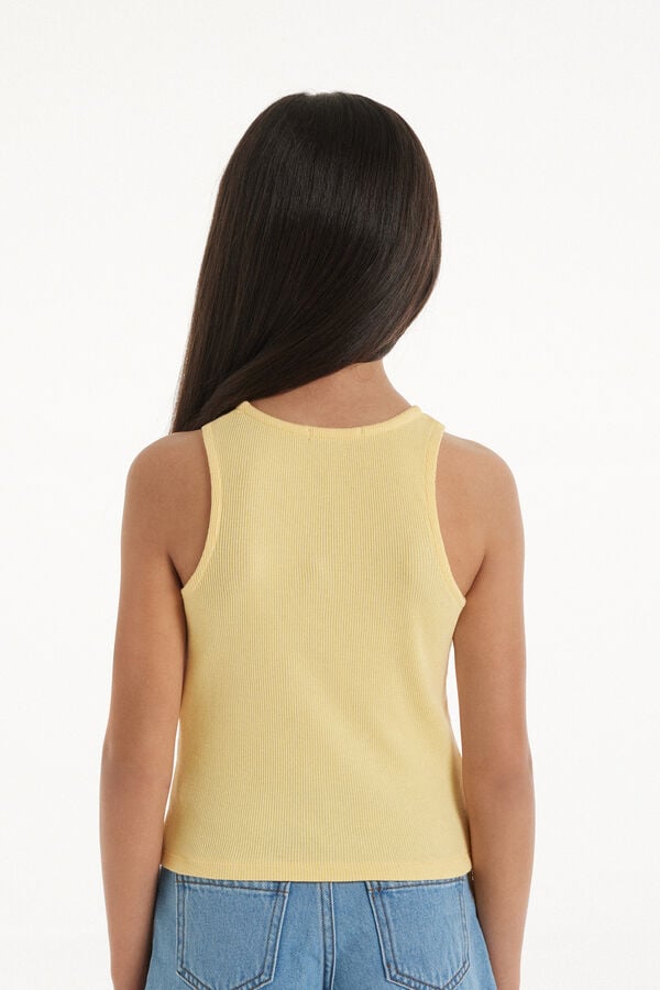 Tezenis Camiseta de Tirantes Anchos de Canalé para Niña Grandes ahorros
