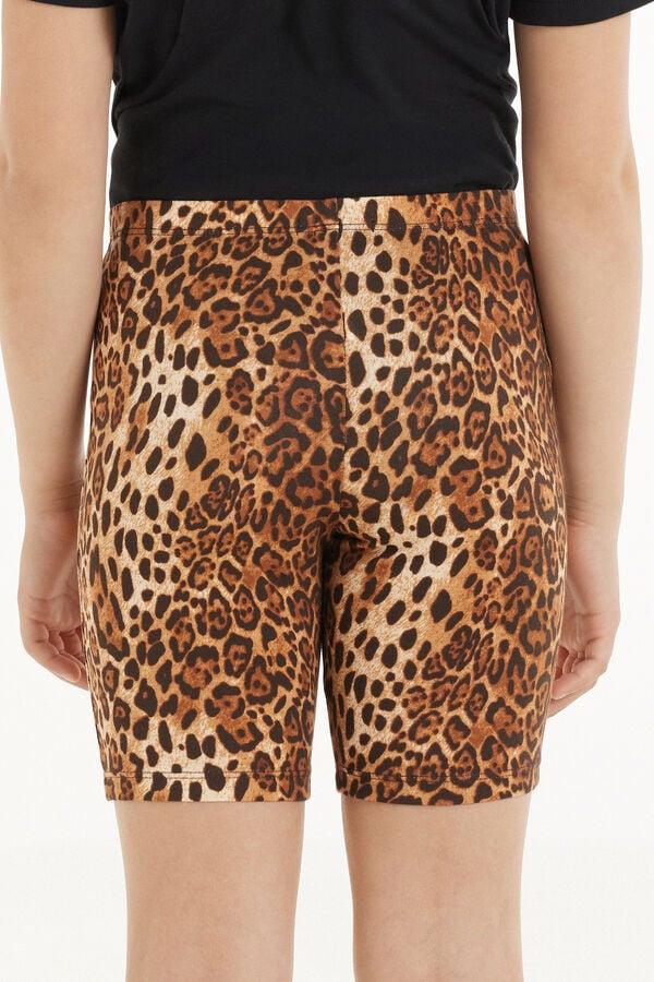 Tezenis Pantalón de Ciclista de Algodón Estampado para Niña Devoluciones gratuitas