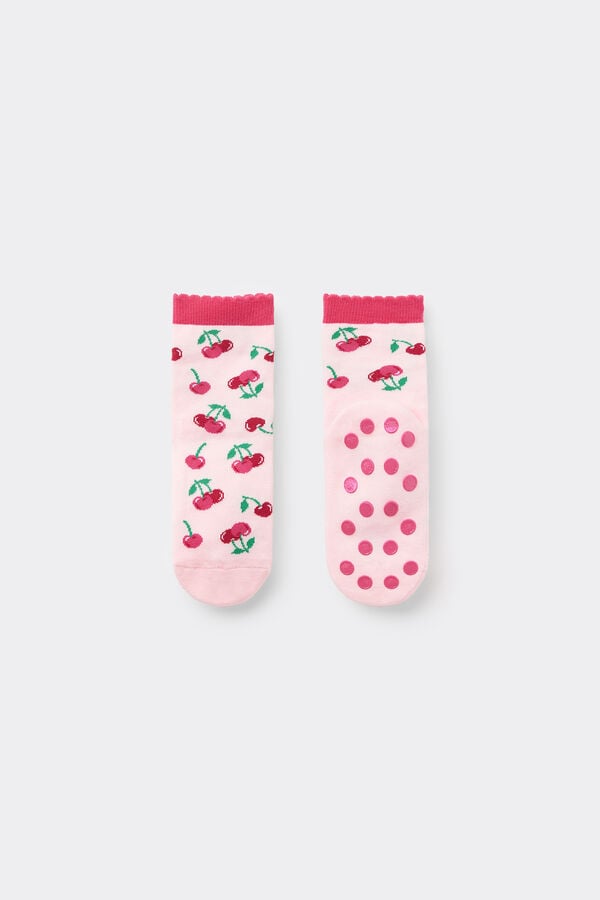 Tezenis Calcetines Antideslizantes Algodón Ligero Estampado para Niña