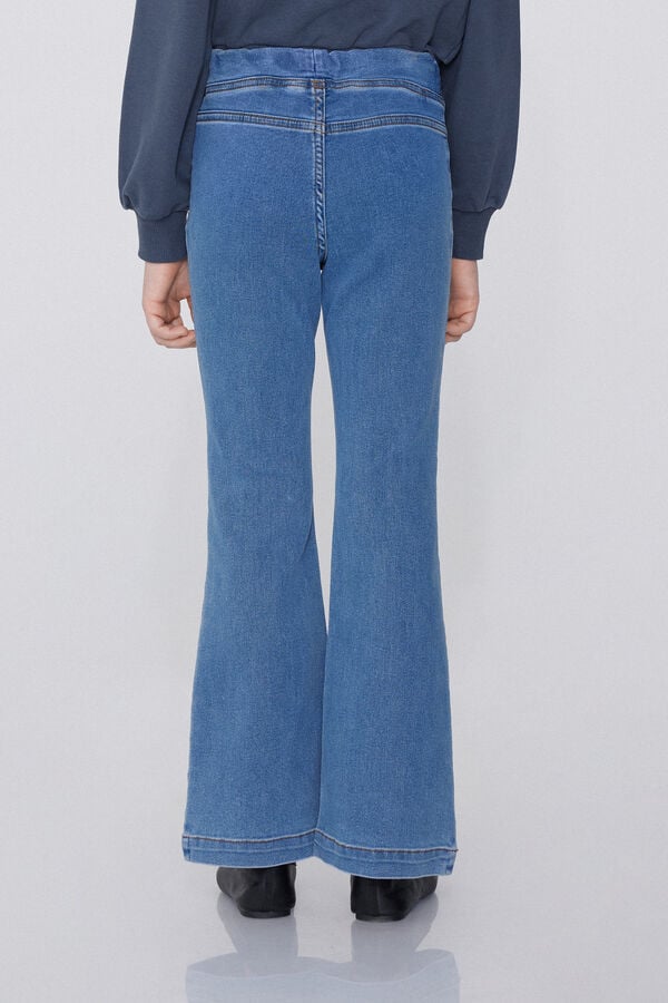 Tezenis Pantalones Largos de Denim Modelo Recto Superdescuento