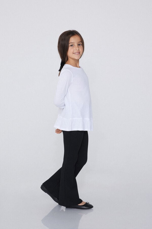 Tezenis Pantalones Largos Flare Punto Milano Ahorra y exporta