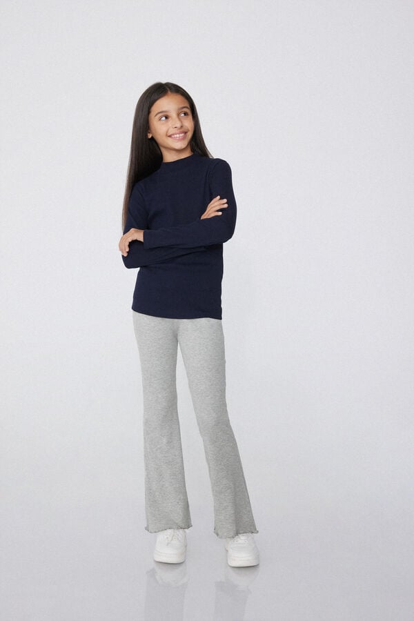 Tezenis Leggings Acampanados de Canalé para Niña Oferta exclusiva