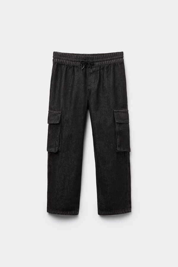 Tezenis Vaqueros Cargo con Cordón Niño