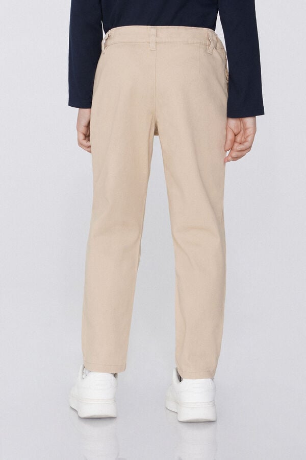 Tezenis Pantalones Chinos de Algodón Elástico Oferta especial de fábrica