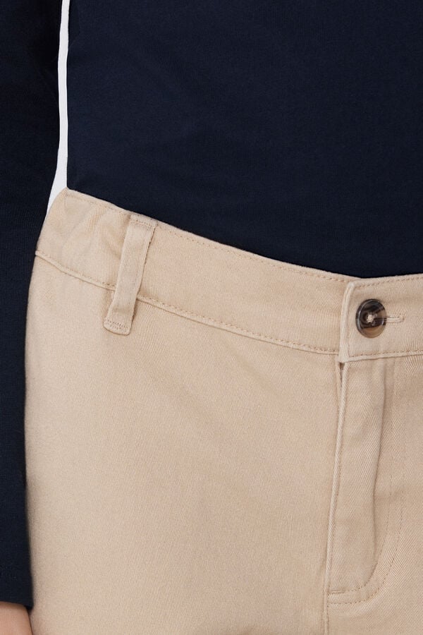 Tezenis Pantalones Chinos de Algodón Elástico Oferta especial de fábrica