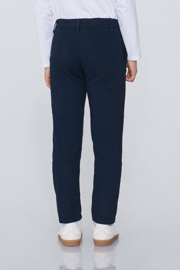 Tezenis Pantalones Chinos de Algodón Elástico Solo queda un día