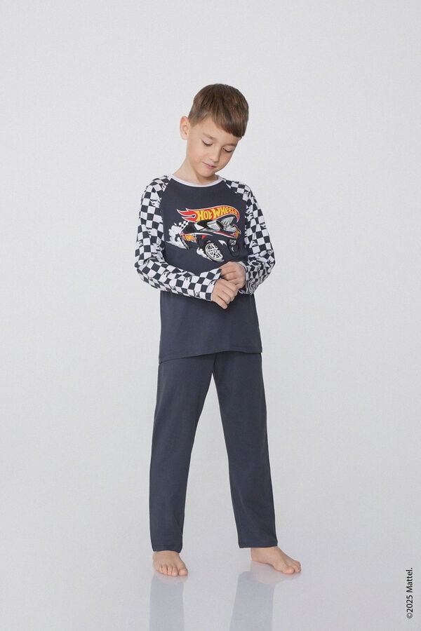 Tezenis Pijama Largo Algodón Estampado Hot Wheels para Niño Precios de Black Friday