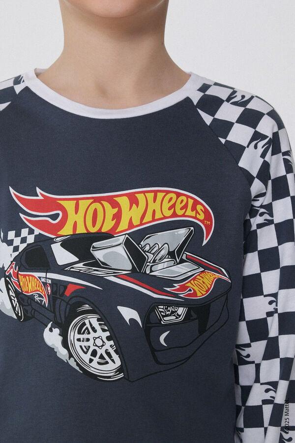 Tezenis Pijama Largo Algodón Estampado Hot Wheels para Niño Precios de Black Friday