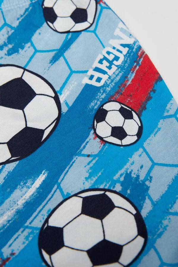 Tezenis Pijama Largo Algodón Estampado Football Niño Libre de impuestos