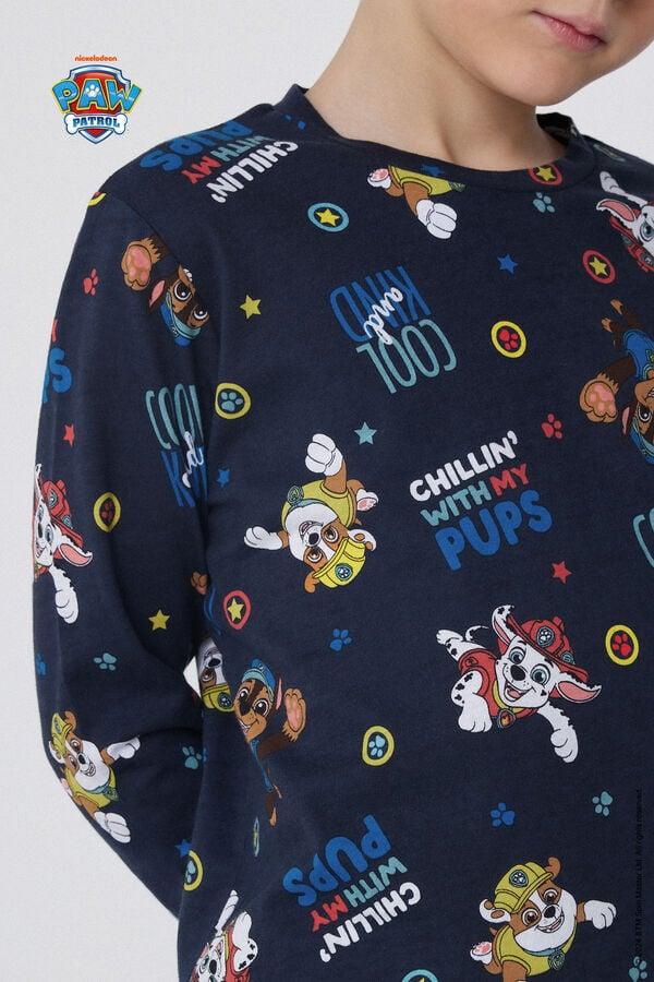 Tezenis Pijama Largo Algodón Estampado Paw Patrol Niño Descuentos del mes