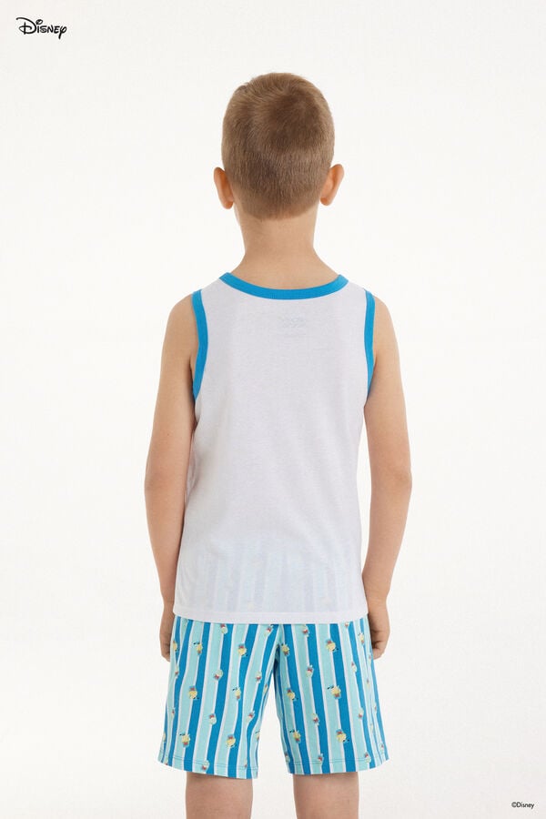 Tezenis Pijama Corto de Algodón con Estampado Disney para Niño Precio ultrabajo