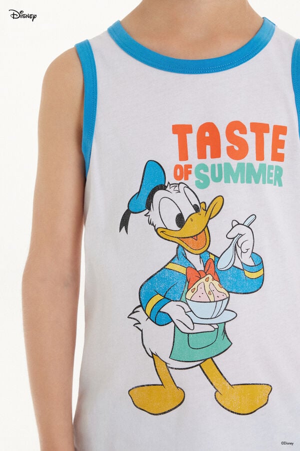 Tezenis Pijama Corto de Algodón con Estampado Disney para Niño Precio ultrabajo
