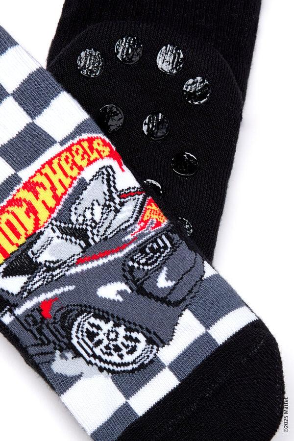 Tezenis Calcetines Antideslizantes Cortos Estampado Hot Wheels para Niño Venta caliente