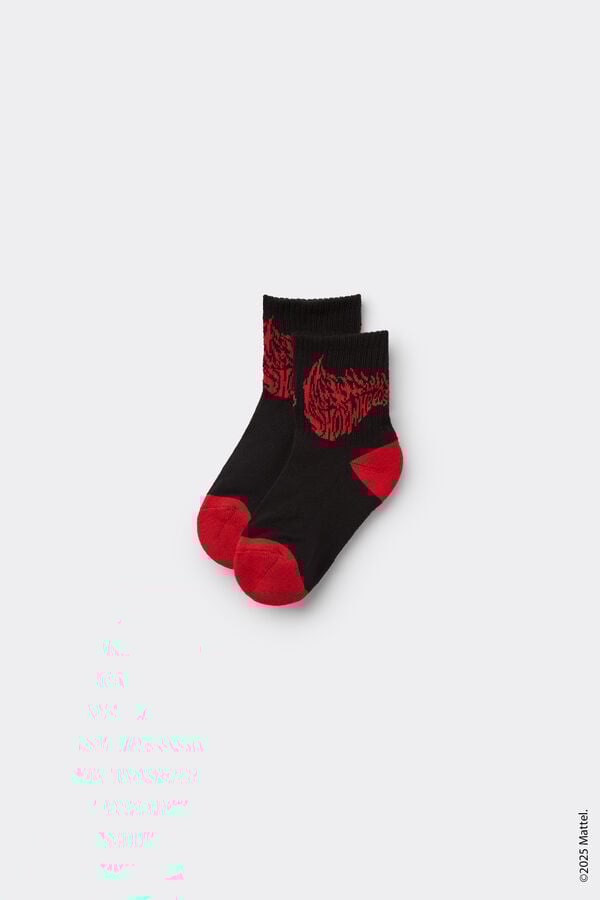 Tezenis Calcetines Cortos Algodón Estampado Hot Wheels para Niño