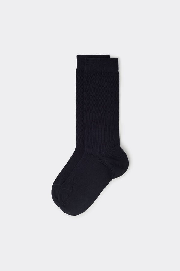 Tezenis Calcetines Largos de Canalé de Algodón para Niño
