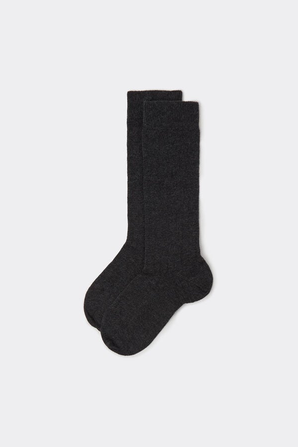 Tezenis Calcetines Largos de Canalé de Algodón para Niño