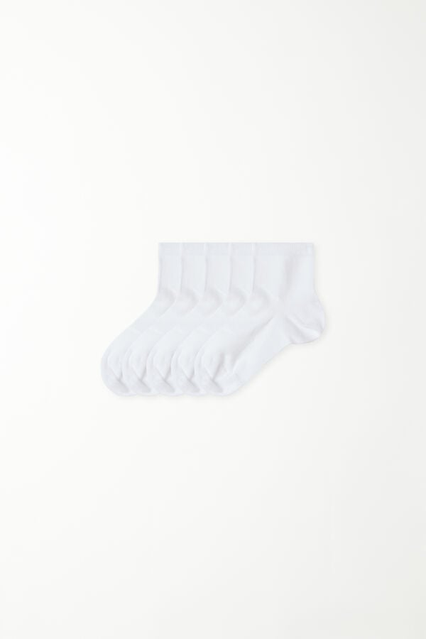 Tezenis Pack 5 calcetines cortos algodón unisex para niños