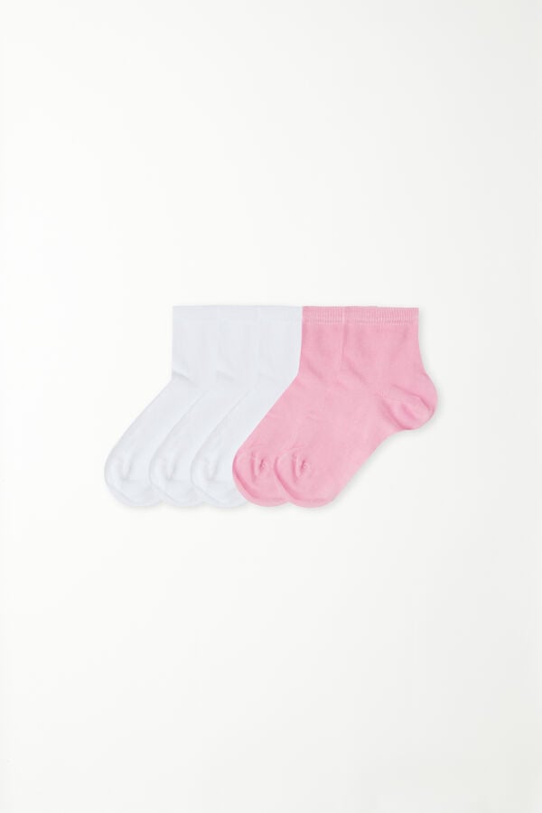 Tezenis Pack 5 calcetines cortos algodón unisex para niños