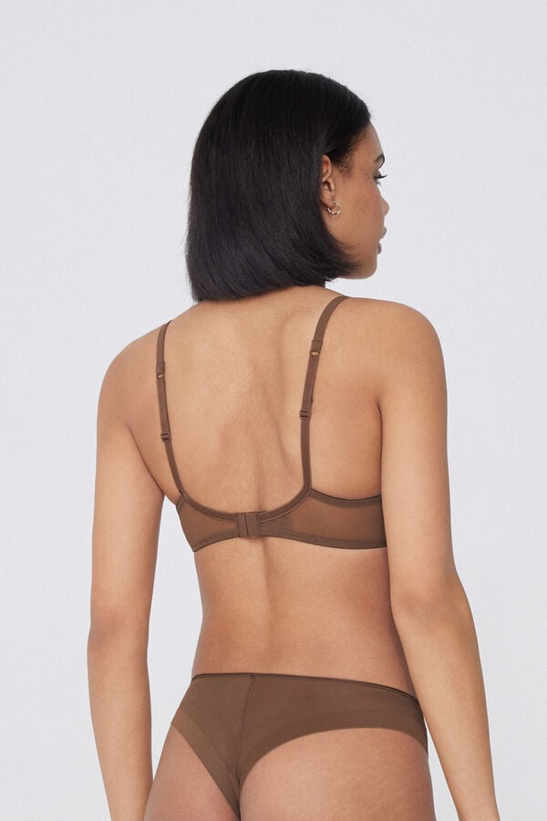 Tezenis Sujetador balconette de tul Paris Essential Promoción por tiempo limitado