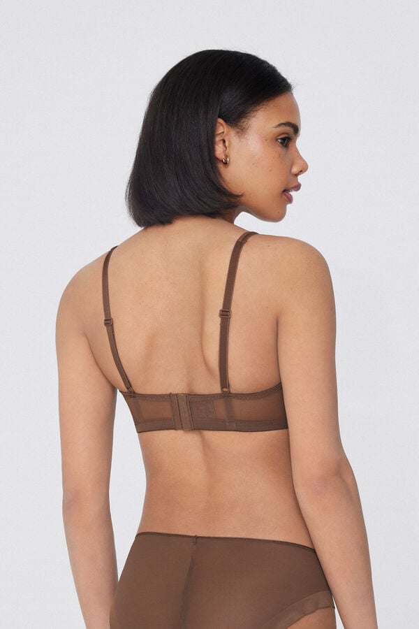 Tezenis Sujetador triangular con relleno ligero de tul Havana Essential Envío internacional gratuito