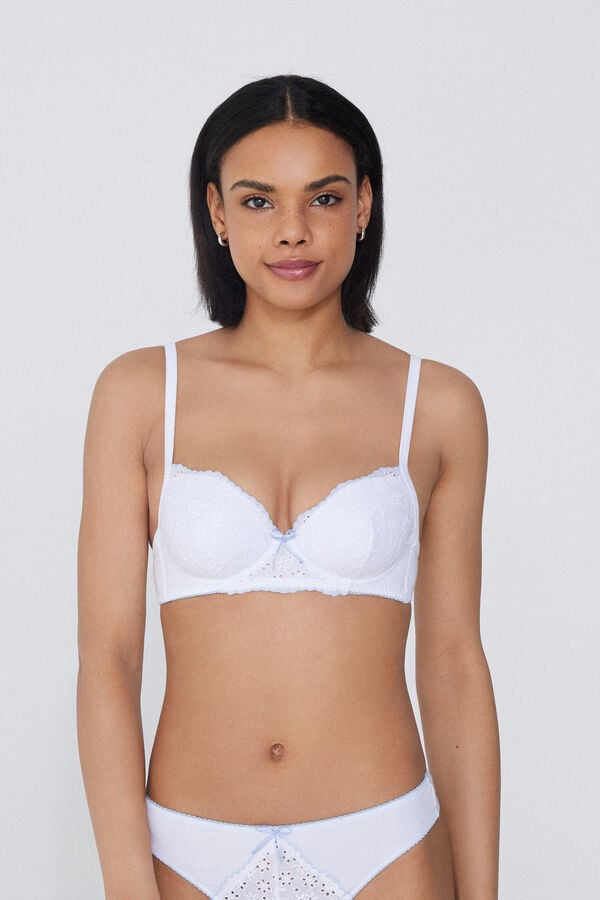 Tezenis Sujetador Balconette Relleno Ligero Algodón Wien Fairy Princess