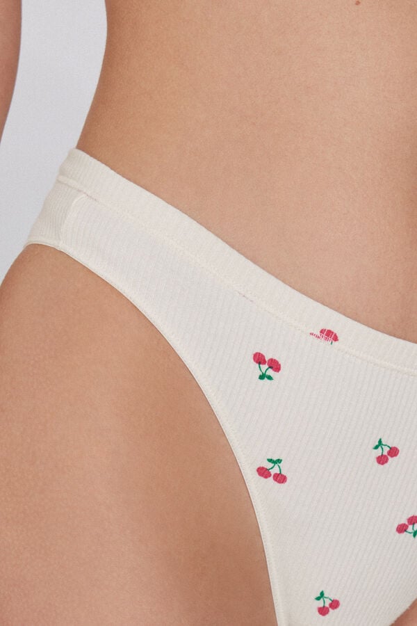Tezenis Braguita Brasileña Algodón Comfy Rib Limitado a 3 días