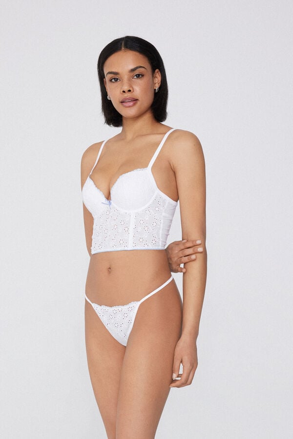 Tezenis Sujetador Tipo Top Push-Up Con Relleno Algodón Fairy Princess Descuentos del mes