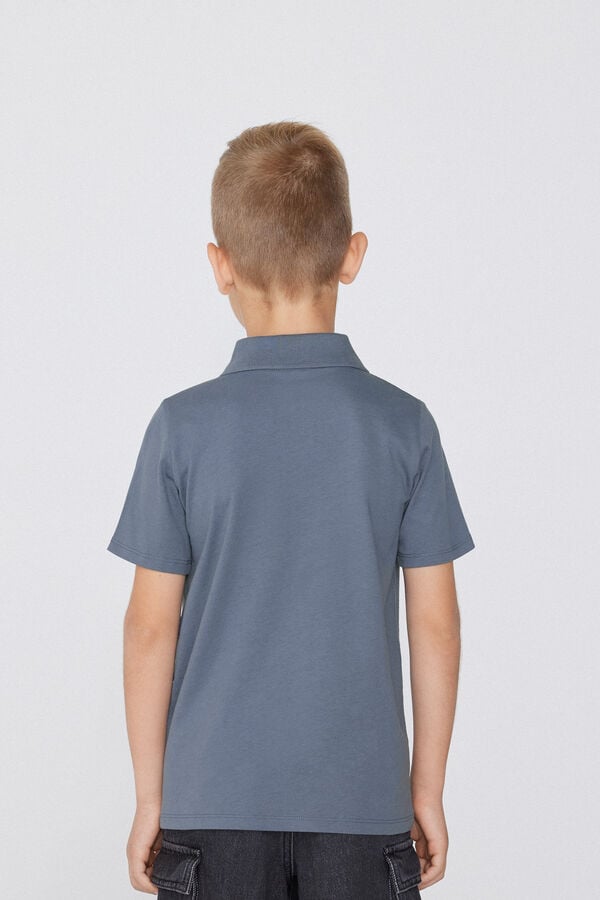Tezenis Polo de Manga Corta de Algodón para Niño 2025