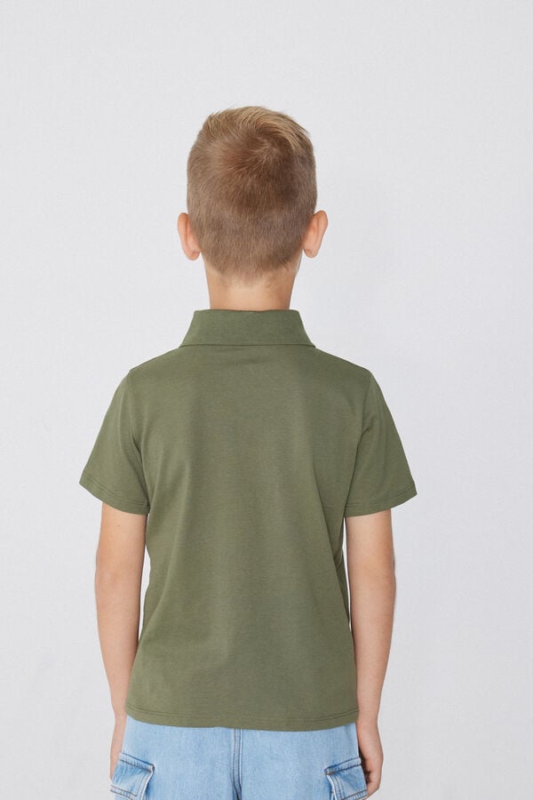 Tezenis Polo de Manga Corta de Algodón para Niño En línea