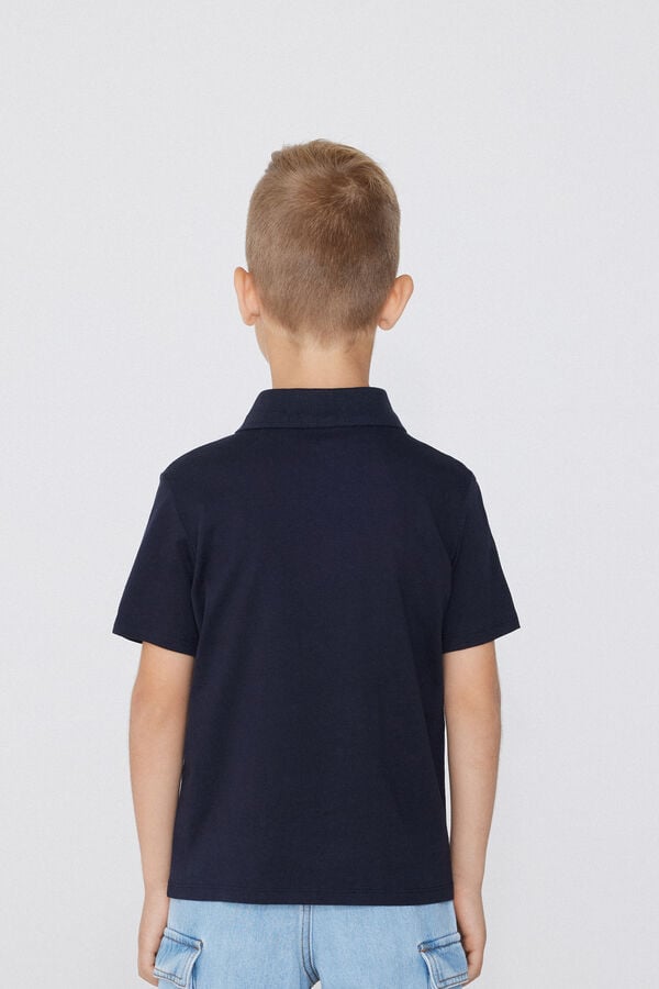 Tezenis Polo de Manga Corta de Algodón para Niño Outlet