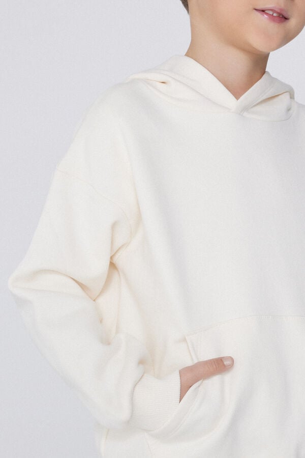 Tezenis Sudadera Gruesa de Manga Larga con Capucha y Bolsillo Grande Venta caliente