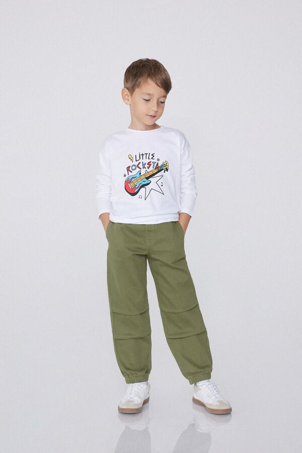 Tezenis Pantalón de Chándal de Denim para Niño En oferta