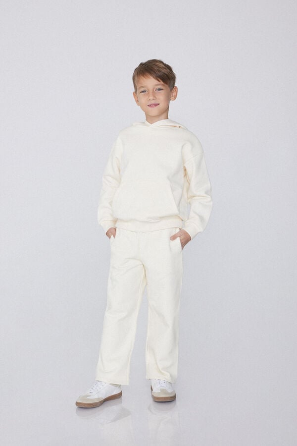 Tezenis Pantalón Largo de Felpa Gruesa para Niño Rebajas de fábrica