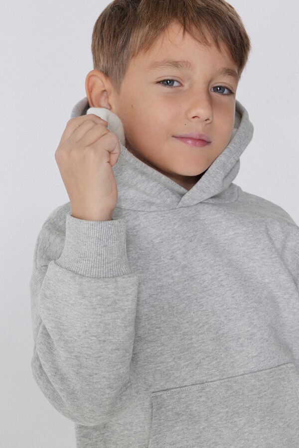 Tezenis Sudadera Gruesa de Manga Larga con Capucha y Bolsillo Grande Los más vendidos